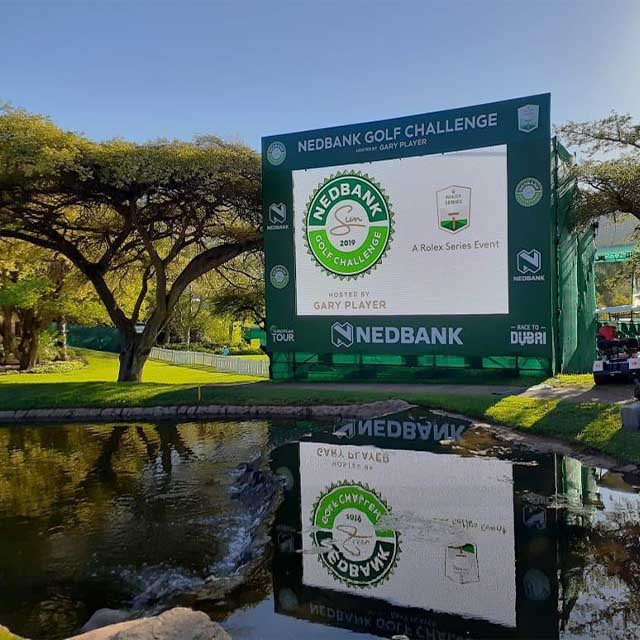 Nedbank Golf Challenge LED Screen by Megaview