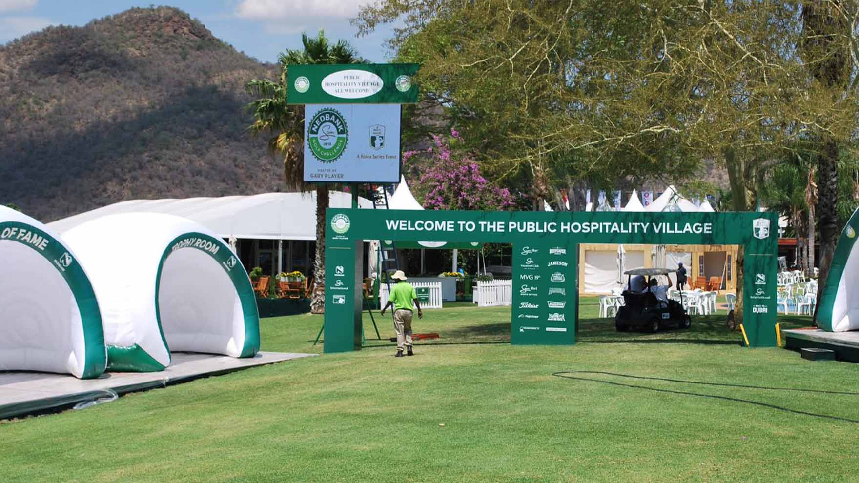 Nedbank Golf Challenge Hospitality Village