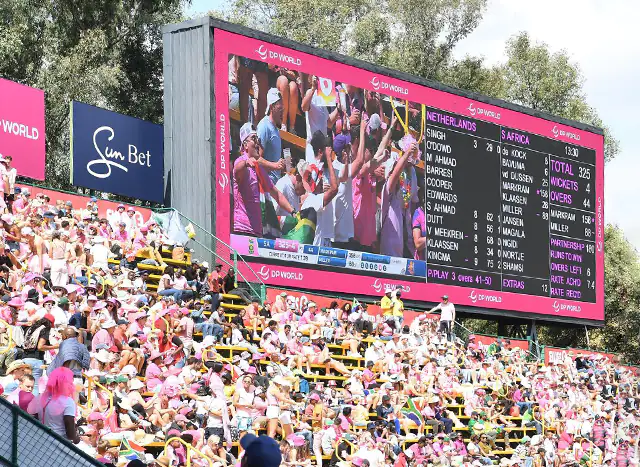 Permanent Big Screen Installation at Wanderers stadium by Megaview